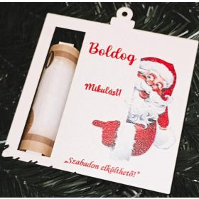 Pénzátadó Mikulásos