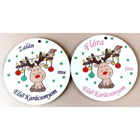 Színes karácsonyi függő, Első Karácsonyom