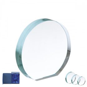 Üveg plakett kör 611