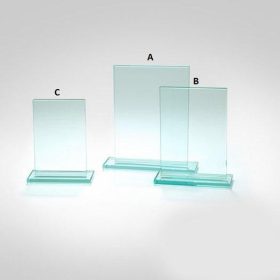  Gravírozott Üvegdíj téglalap alakú U02 