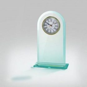  Gravírozott Üvegdíj  Órával  U 44