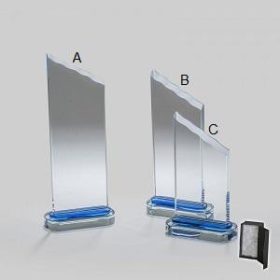 Gravírozott Üveg díj CR 92 