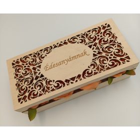 Virágos doboz, rózsákkal