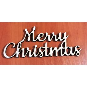 Merry Christmas,Boldog Karácsonyt írott felirat