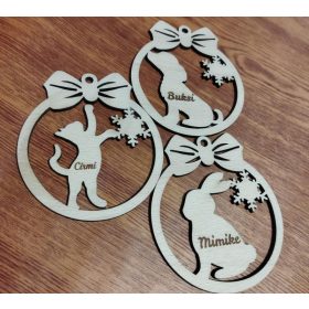 Masnis állatos dísz