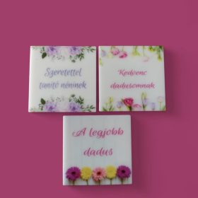 Hűtőmágnes, Virágos