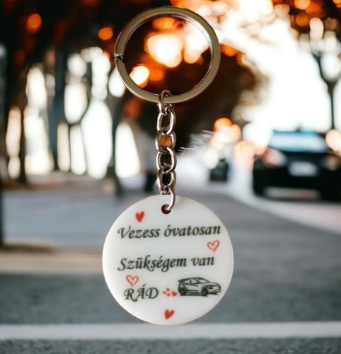 Kulcstartó, Vezess óvatosan